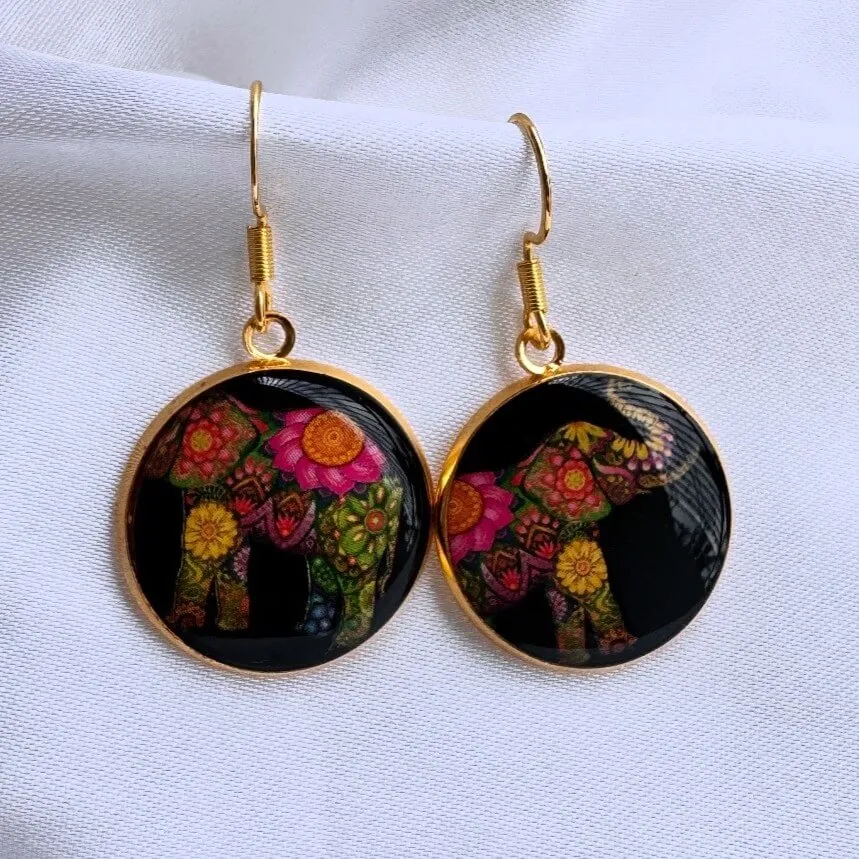 Elephant Aura Earrings